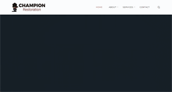 Desktop Screenshot of championrestoration.com